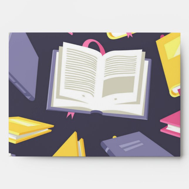 Book pattern envelope (Front)