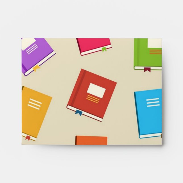 Book pattern envelope (Front)