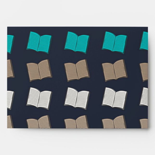 Book pattern envelope (Front)
