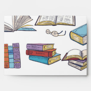 Book pattern envelope