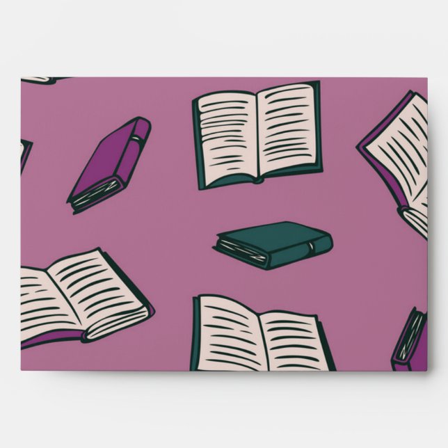 Book pattern envelope (Front)