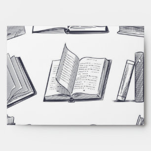 Book pattern envelope