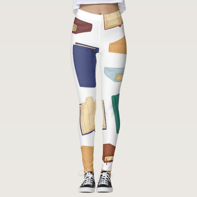Book pattern leggings (Front)