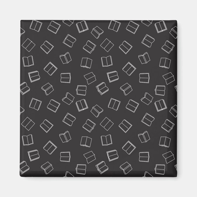 Book pattern magnet (Front)