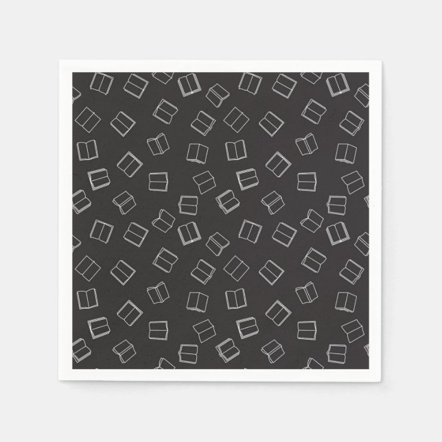 Book pattern napkin (Front)