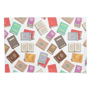 Book pattern pillowcase
