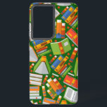 Book pattern samsung galaxy case<br><div class="desc">For true lovers of books</div>