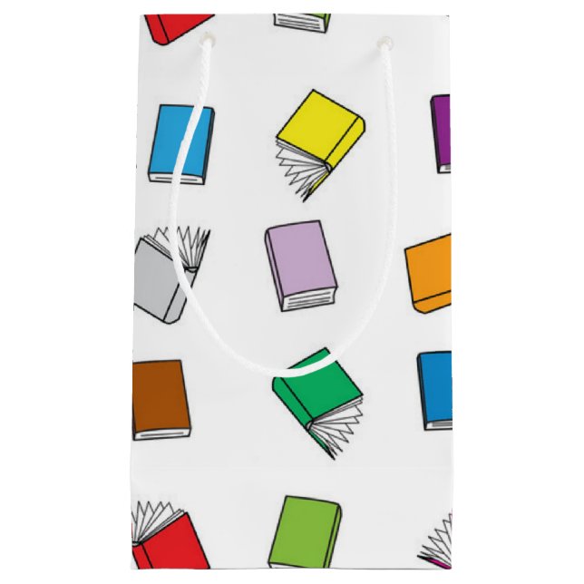 Book pattern small gift bag (Front)