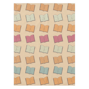 Book pattern tablecloth