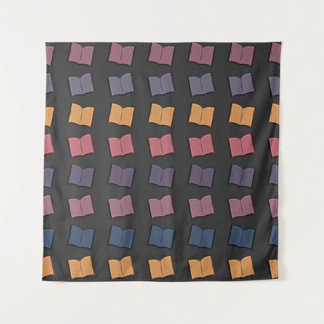 Book pattern tapestry (Front)