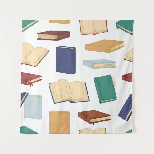 Book pattern tapestry (Front)