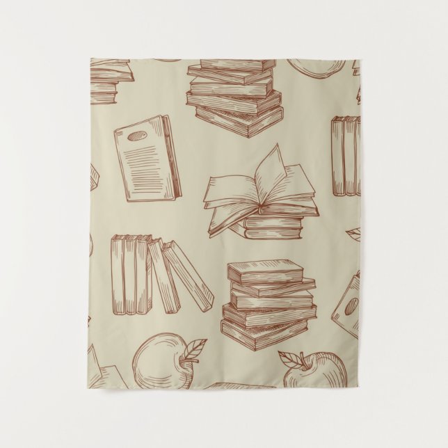 Book pattern tapestry (Front)
