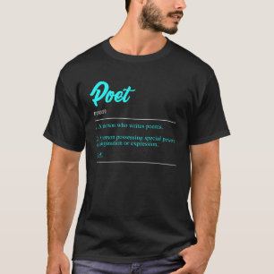 Book Poets and Bookworm Book Poetry 1 T-Shirt