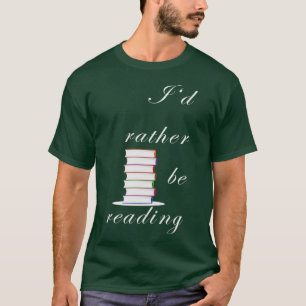 Book Read Study Literature Reader Author Gift Idea T-Shirt