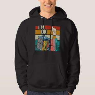 Book Reader Bookworm Hoodie