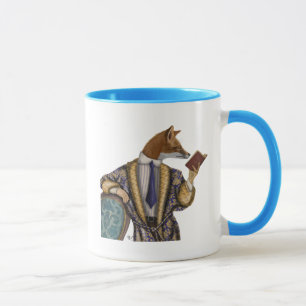 Book Reader Fox Mug