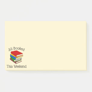 Book Reading Love Post-it Notes