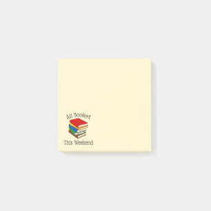 Book Reading Love Post-it Notes
