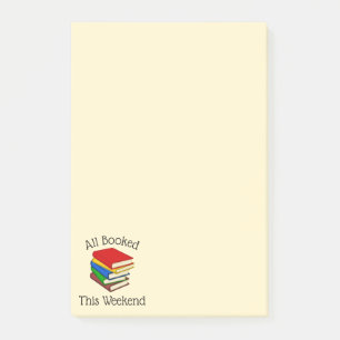 Book Reading Love Post-it Notes