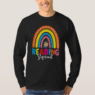 Book Reading Lover Bookish Bookworm Rainbow Readin T-Shirt