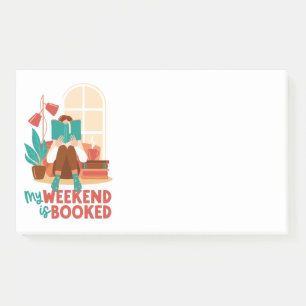 Book Reading Lovers Weekend Post-it Notes