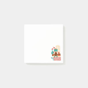 Book Reading Lovers Weekend Post-it Notes