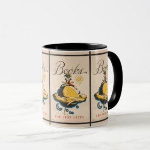 Book Reading Vintage  Mug