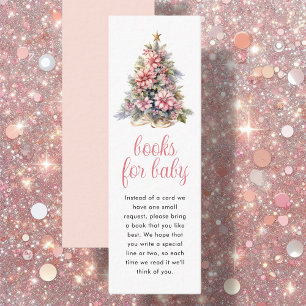 Book Request   Bookmark Baby Shower Enclosure Card