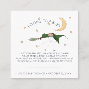 Book Request Little Witch Baby Shower Insert