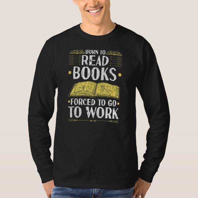 Book  Saying Bookworm  Reading T-Shirt (Front)