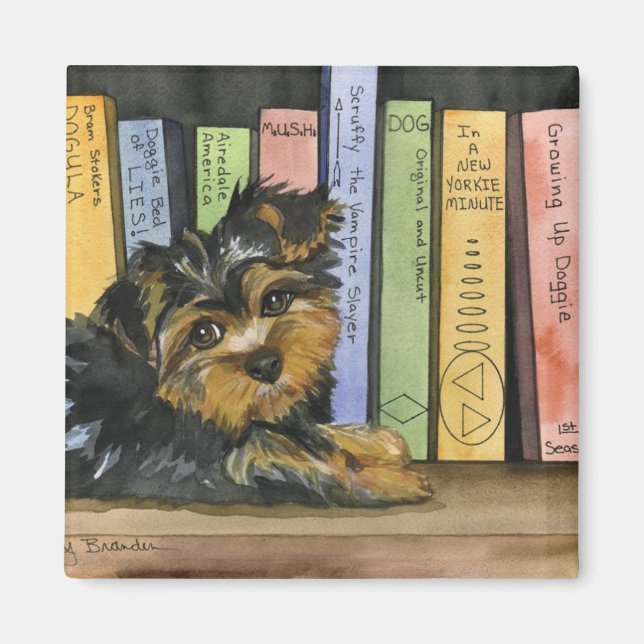 Book Shelf Cutie Magnet (Front)