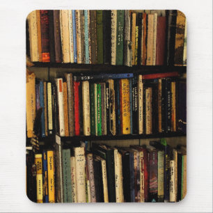 Book Shelves Mouse Pad