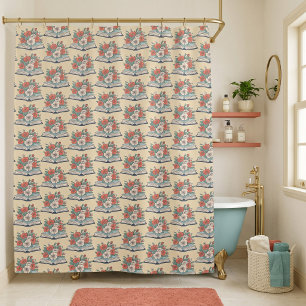 Book Shower Curtain