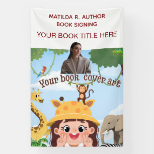 Book Signing   Author Book Launch Promotional Banner