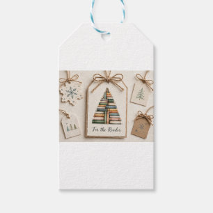 Book Spine Christmas Tree — Literary Gift Tags
