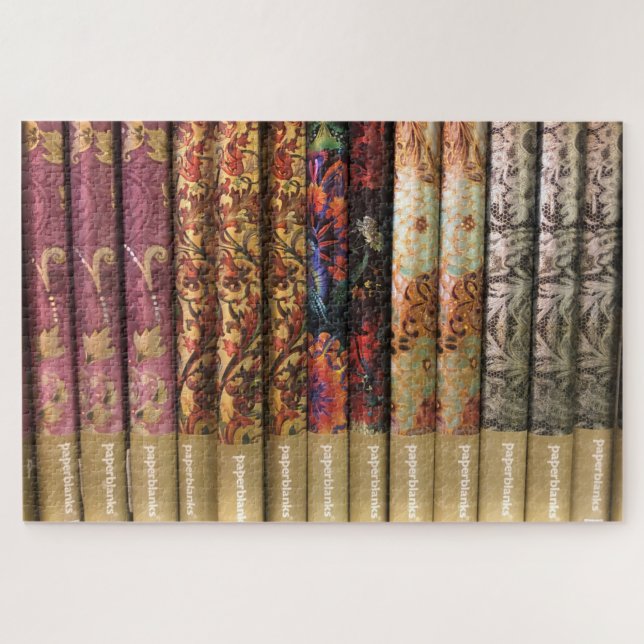 book spines jigsaw puzzle (Horizontal)