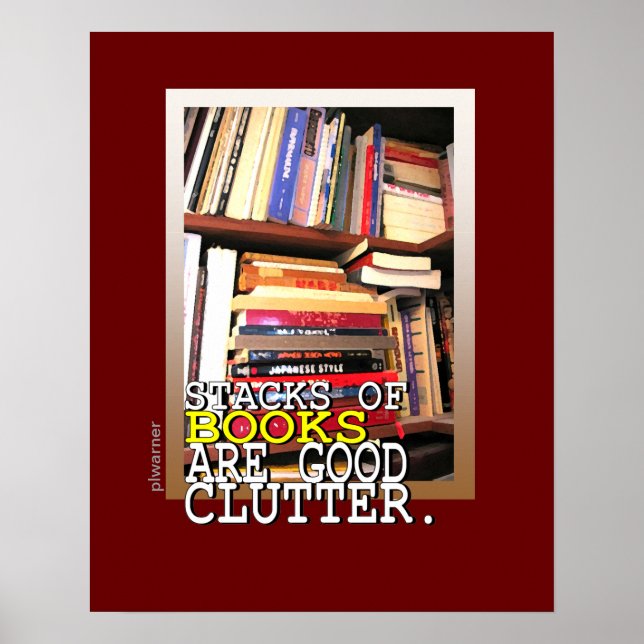 Book Stacks Poster (Front)