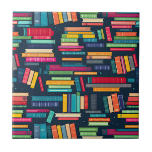 Book Stacks Tile