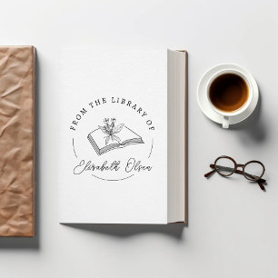 BOOK STAMP Custom library Embosser Stamp