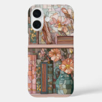 Book Theme Stained Glass Phone Case