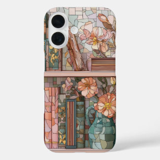 Book Theme Stained Glass Phone Case