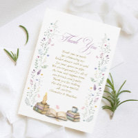 Book themed Bridal Shower