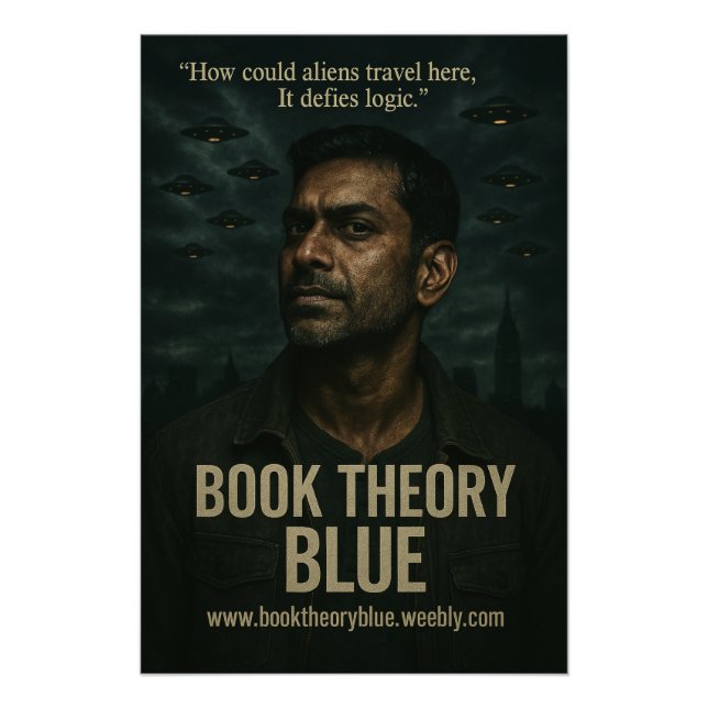 Book Theory Blue Poster 08 (Front)
