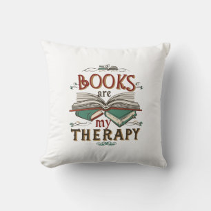 Book Therapy Pillow