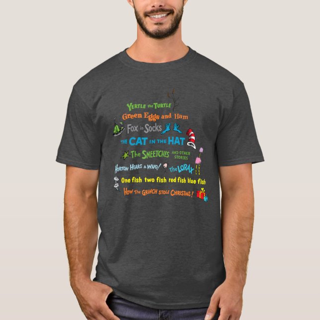 Book Title T-Shirt (Front)