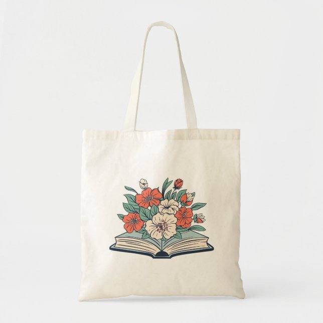 Book Tote Bag (Front)