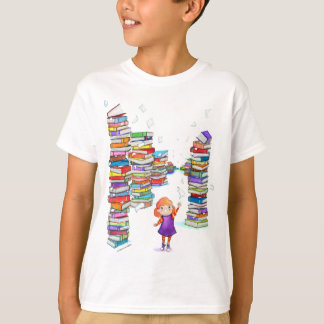 Book Tower Kids Shirt