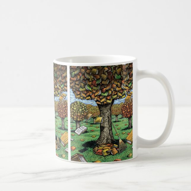 Book Tree Mug (Right)