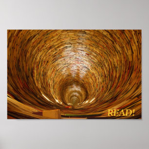 book tunnel poster