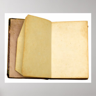 Book vintage old texture retro poster